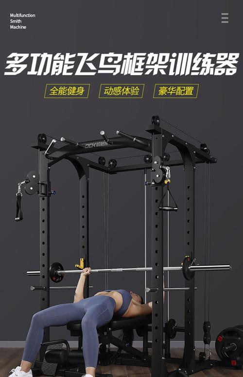 综合训练器框式龙门架家用小飞鸟自由深蹲卧推架商用健身器材组合